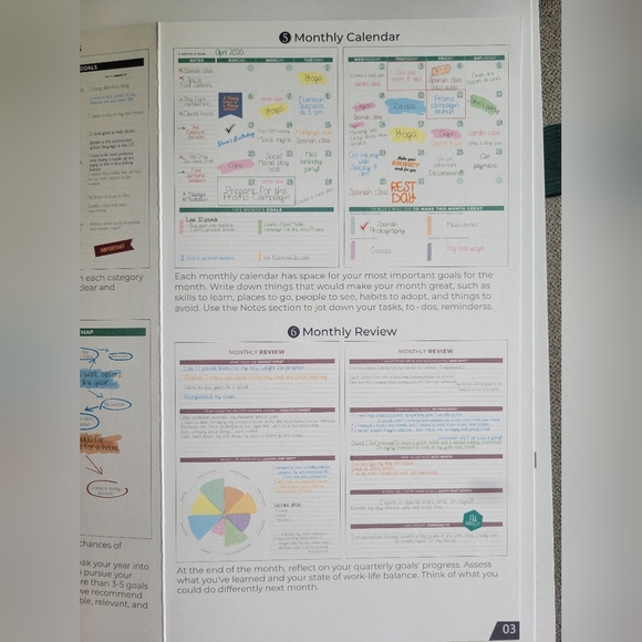 Clever Fox NEW Planner Pro 2 Weekly Non dated A4 8.5x11 Purple W/ Sticke… - Picture 4 of 10